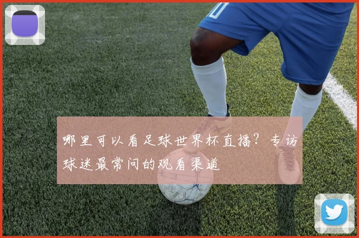 哪里可以看足球世界杯直播？专访球迷最常问的观看渠道